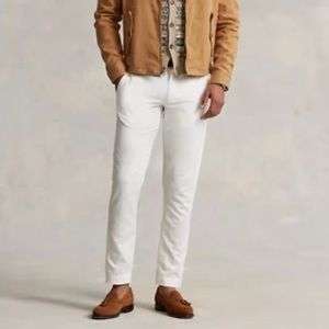 Men’s Polo by Ralph Lauren Linen Pants - White - Size 34/30
